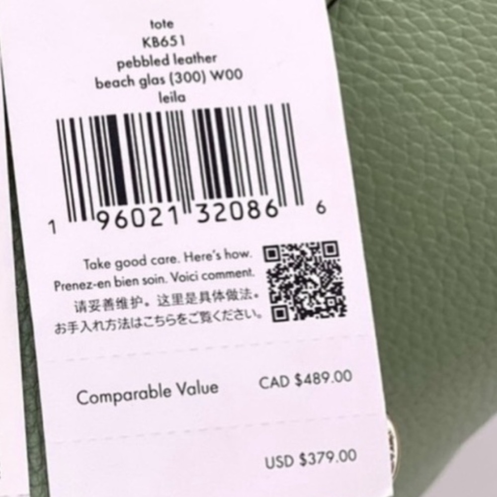 Kate Spade Green Leather Women's Bag - Picture 7 of 7